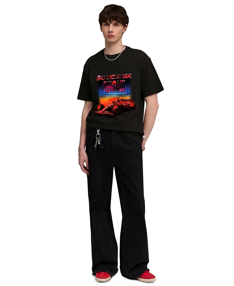 Puma Men's Ferrari Tribes Crewneck T-Shirt