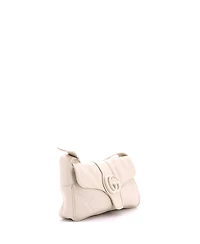 Pre-Owned Gucci Small Monochrome Aphrodite Shoulder Bag Leather