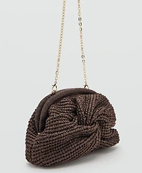 Mango Women's Natural Fibre Handbag