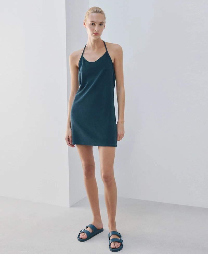 Mango Women's Terry Cotton Nightdress
