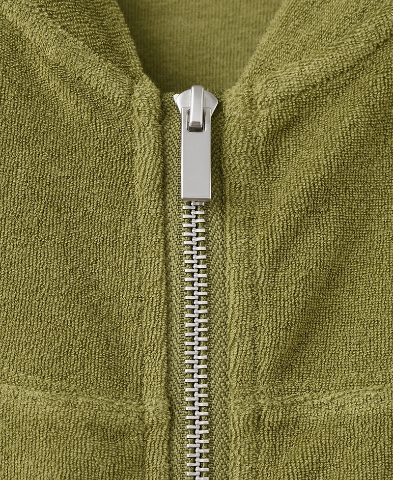 Mango Women's Terry Cotton Cardigan Sweater
