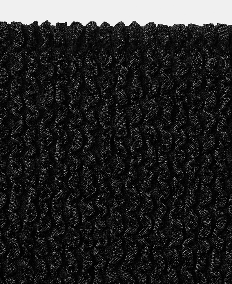 Mango Women's Straps Textured Swimsuit