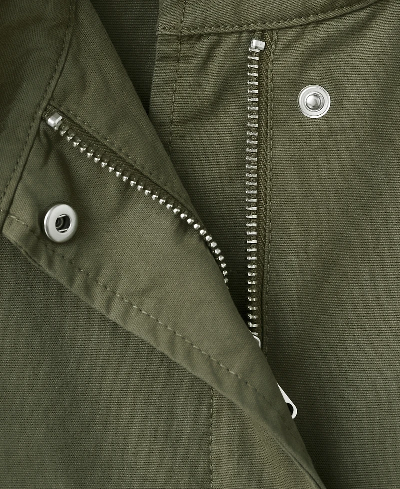 Mango Women's Pockets Cotton Jacket