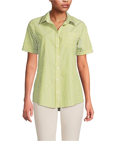 Lands' End Women's Wrinkle Free No Iron Shirt