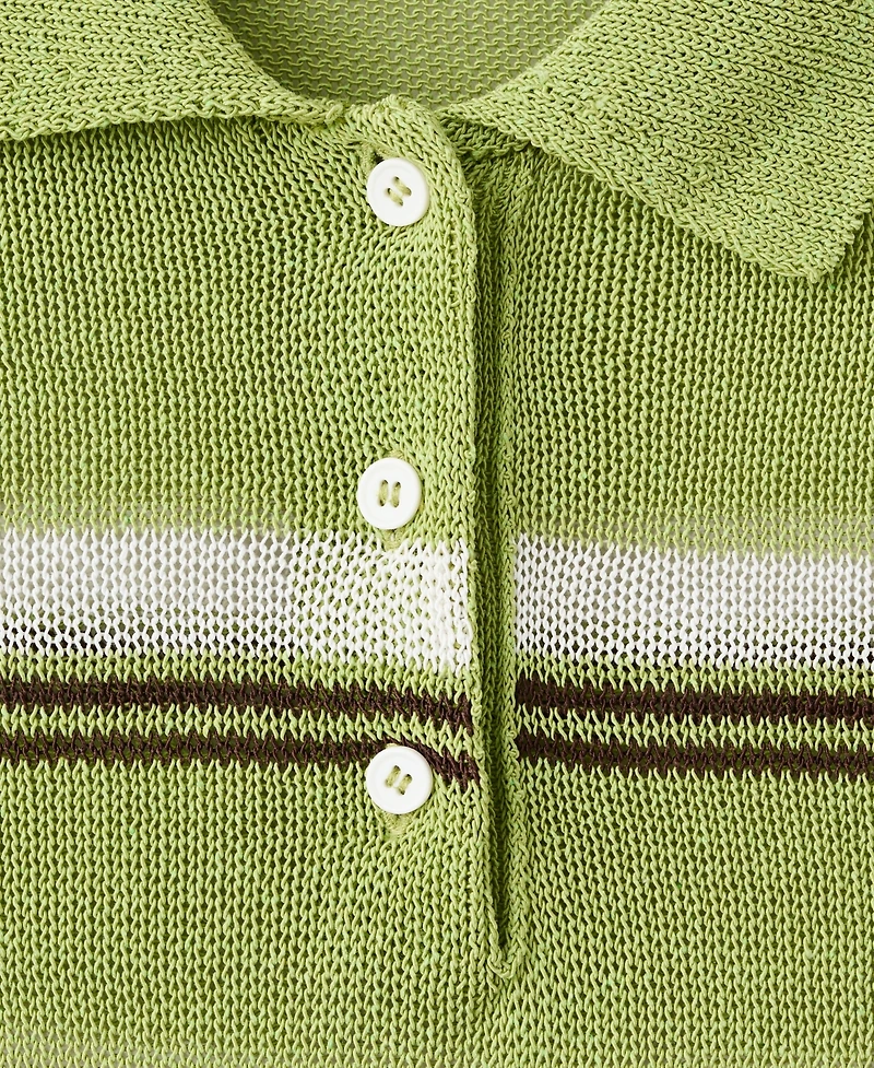 Mango Women's Knitted Polo-Neck Sweater
