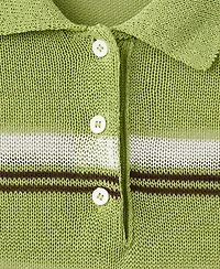 Mango Women's Knitted Polo-Neck Sweater