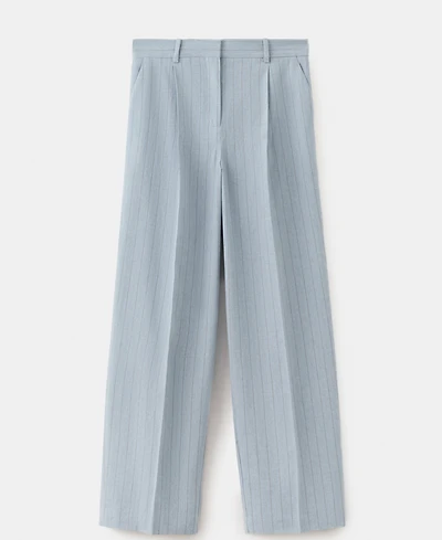 Mango Women's Pinstripe Suit Pants