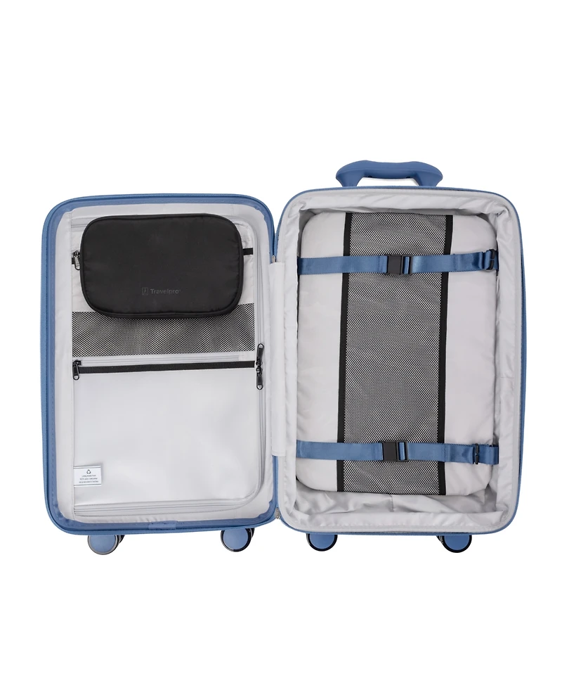 Travelpro Optima Carry-On Expandable Spinner and Toiletry Kit