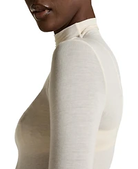 Hunkemoller Women's Super Soft Turtleneck Shirt With Cashmere
