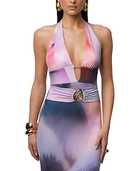 Jluxlabel Women's Blossom Print Maxi Dress