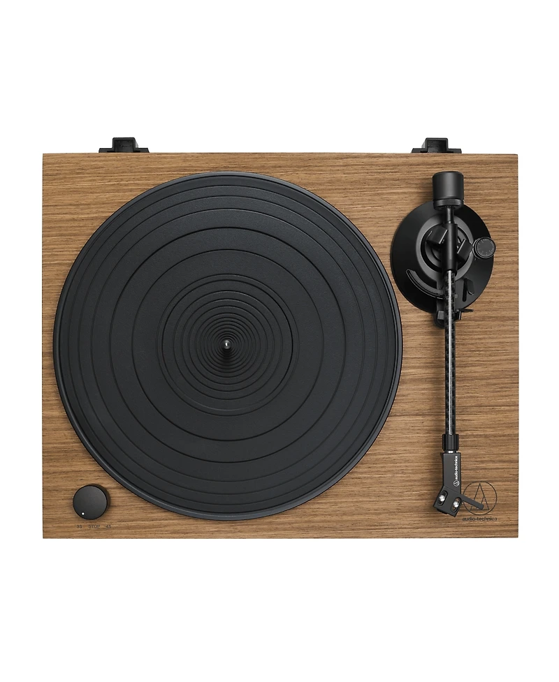 Audio Technica Fully Manual Belt-Drive Turntable- Wood
