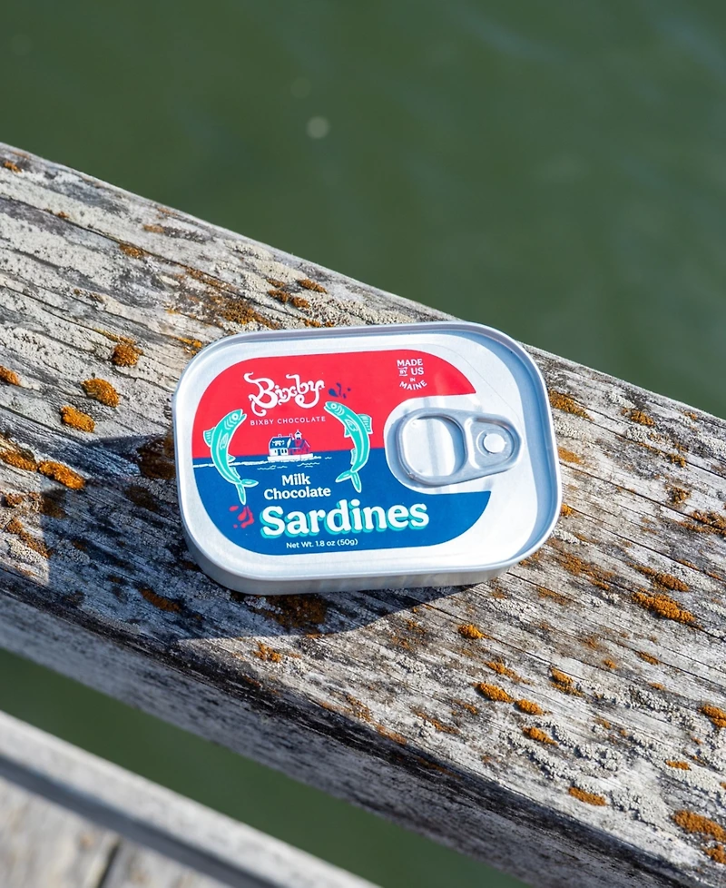 Bixby Chocolates Milk Chocolate Sardines, 3 Pack