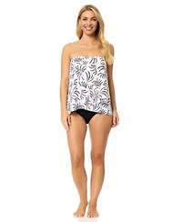 Island Escape Womens Newport Printed Tankini Top Bikini Bottoms Macys Exclusive
