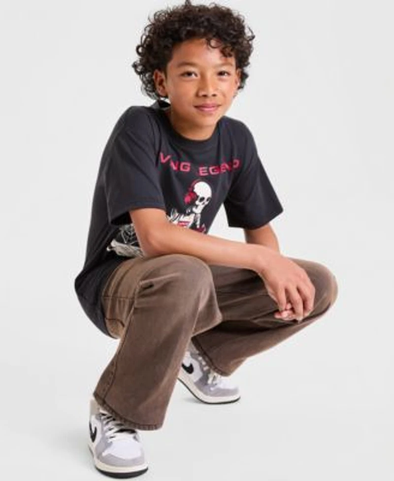 Levis Boys 8 20 Gamer Life Tee 578 Baggy Fit Jeans