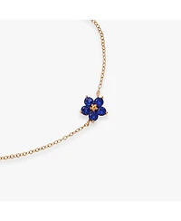 Alex and Ani Crystal Forget-Me-Not Flower Bracelet
