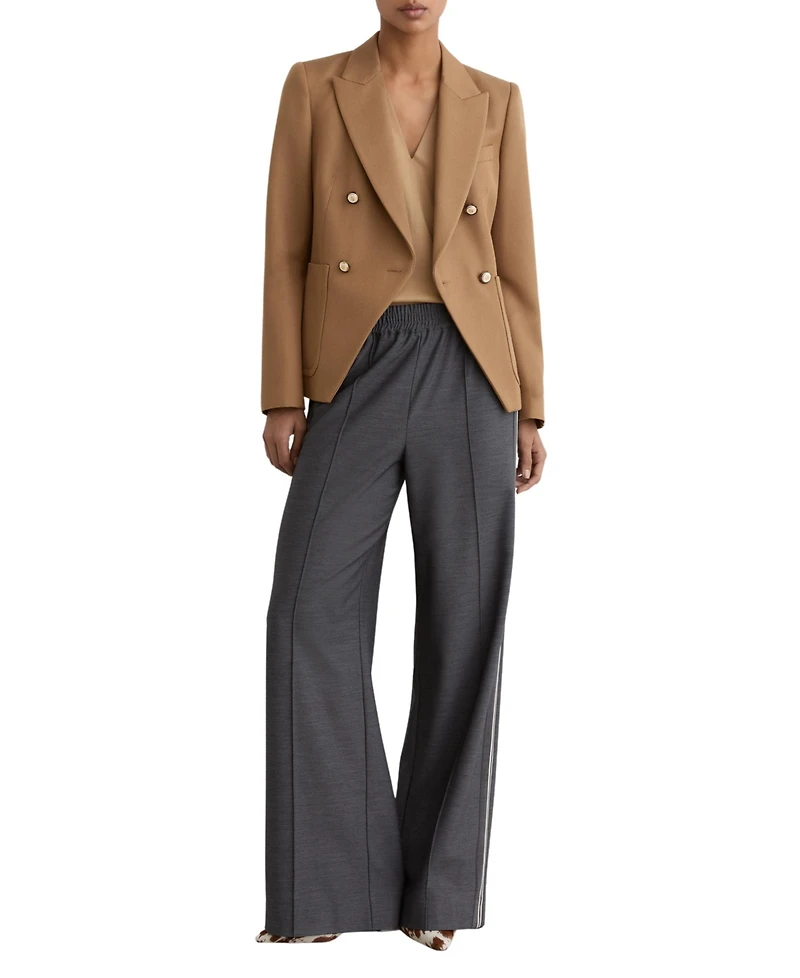 Reiss Women's Gigi Wool-Blend Double-Breasted Blazer