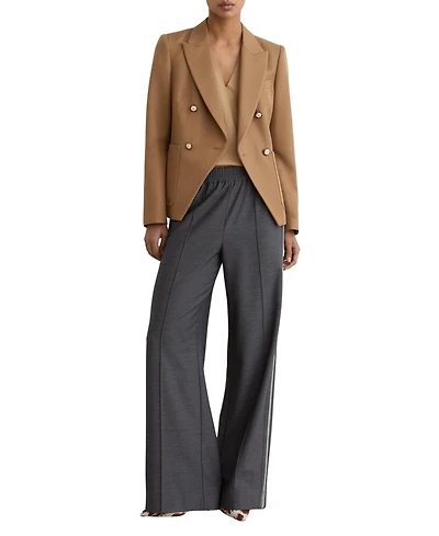 Reiss Women's Gigi Wool-Blend Double-Breasted Blazer