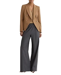 Reiss Women's Gigi Wool-Blend Double-Breasted Blazer