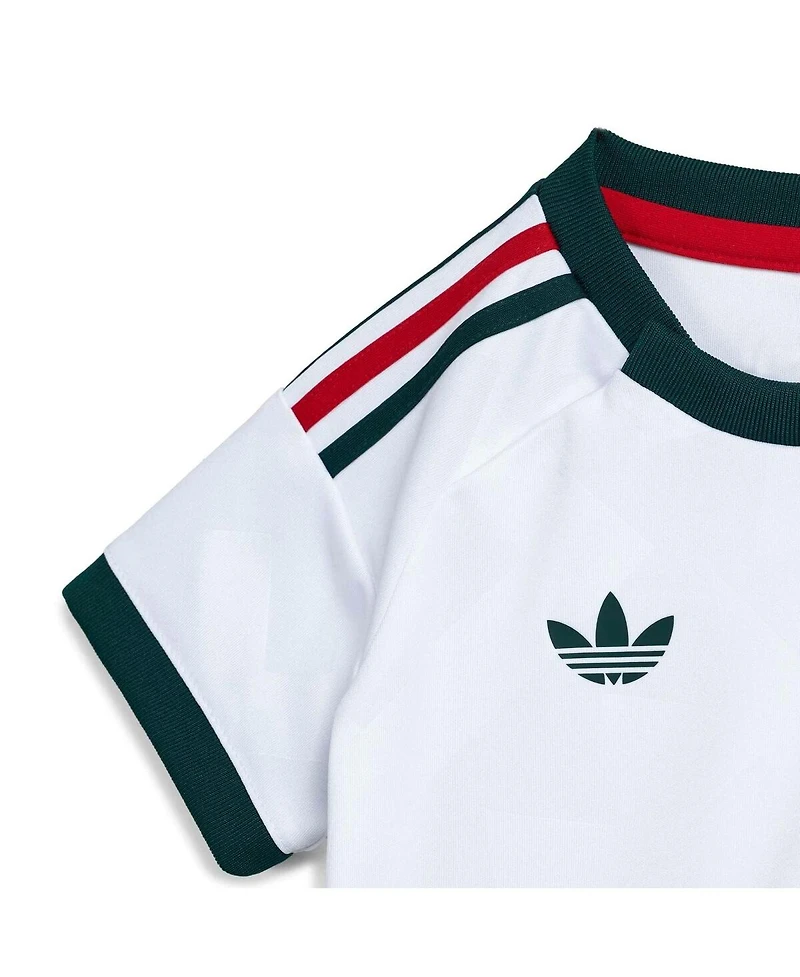 Adidas Baby Boys and Girls White Mexico National Team Fifa x World Cup Away 2026 Replica Jersey