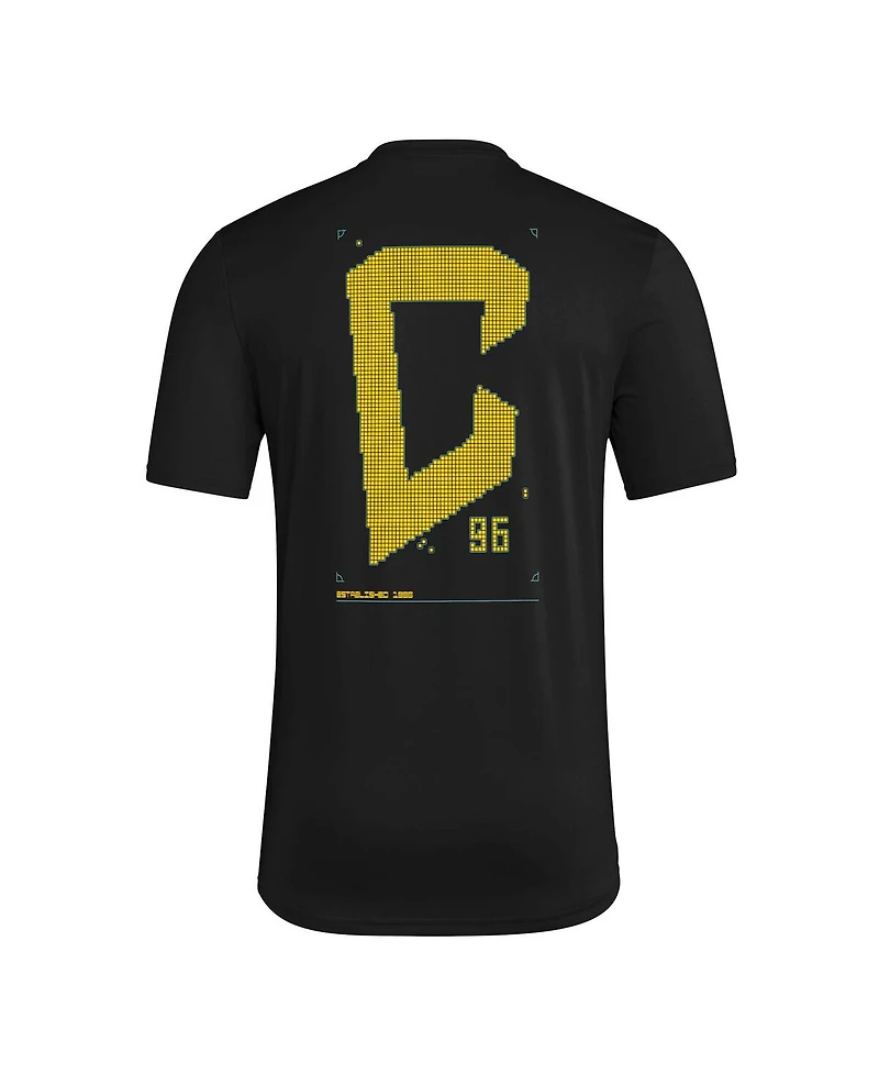 Adidas Men's Black Columbus Crew 2026 Anthem Aeroready Pregame T-Shirt