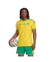 Adidas Men's Yellow South Africa National Team Home On-Field Authentic Jersey