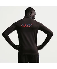 Nike Men's Black Usmnt 2026 Strike Dri-fit Quarter-Zip Long Sleeve Drill Sweatshirt