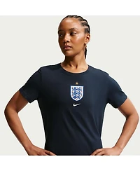 Nike Women's Blue England National Team Crest T-Shirt