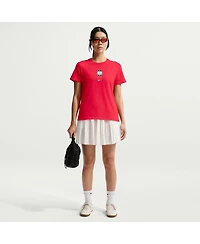 Nike Women's Red South Korea National Team Crest T-Shirt