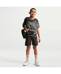 Nike Big Boys and Girls Gray France National Team Allover Print T-Shirt