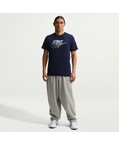 Nike Men's Navy England National Team Futura T-Shirt