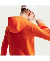 Nike Big Boys and Girls Orange Netherlands National Team Club Hoodie