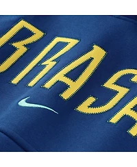 Nike Women's Blue Brazil National Team Phoenix Fleece Hoodie