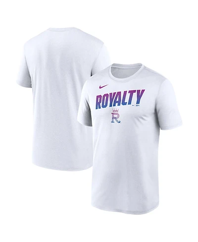 Nike Men's White Kansas City Royals 2026 Connect Team Phrase Script Dri-fit T-Shirt