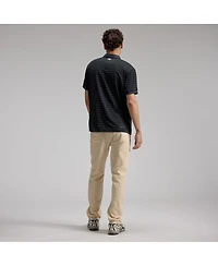 Nike Men's Black Arizona Diamondbacks Authentic Collection Striped Victory Dri-fit Polo Shirt