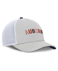 Nike Men's and Women's Gray Auburn Tigers 2026 Basketball Refresh 5-Panel Rise Trucker Hat