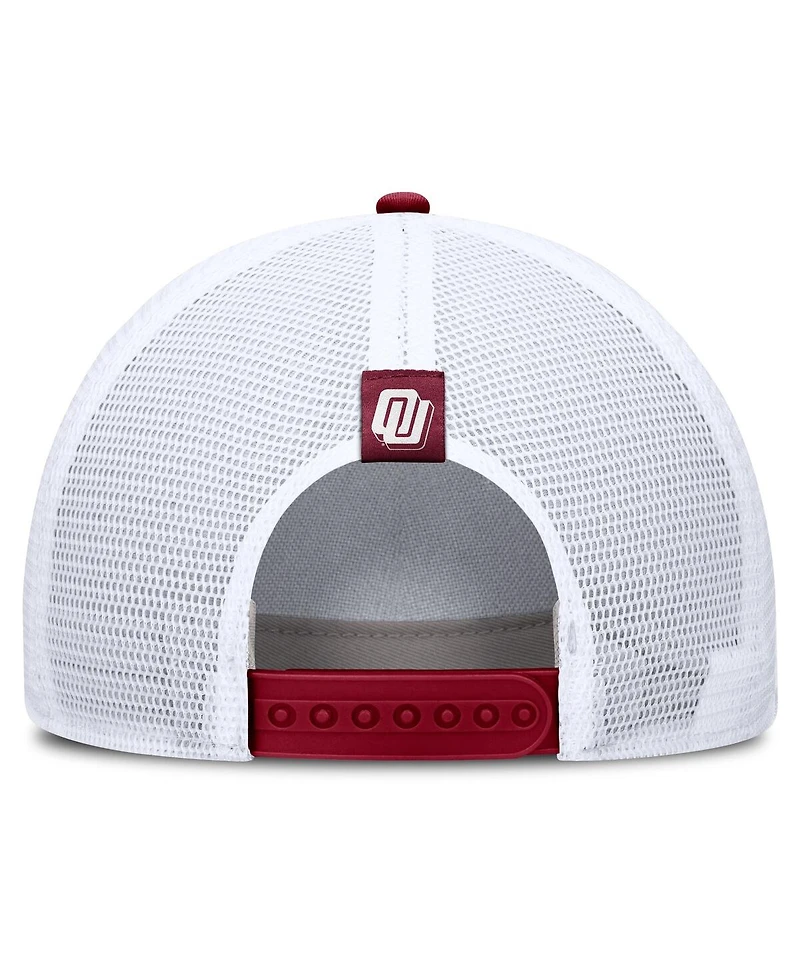 Nike Men's and Women's Gray Oklahoma Sooners 2026 Basketball Refresh 5-Panel Rise Trucker Hat