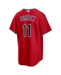 Nike Men's Jose Ramirez Red Cleveland Guardians Alternate Replica Jersey