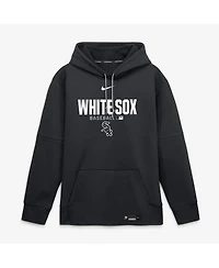 Nike Men's Black Chicago White Sox Authentic Collection Therma-fit Hoodie