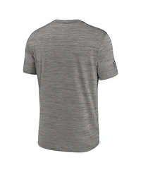Nike Men's Gray Chicago Bears Sideline Double Covered Dri-fit Velocity T-Shirt