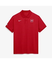 Nike Men's Red Cincinnati Reds 2026 City Connect Authentic Collection Striped Victory Dri-fit Polo Shirt