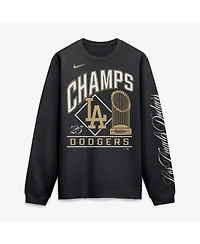 Nike Men's Black Los Angeles Dodgers 2026 Gold Collection Fleece Pullover Sweatshirt