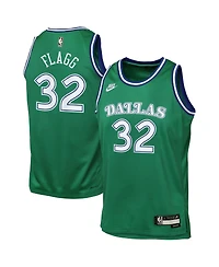 Nike Big Boys and Girls Cooper Flagg Green Dallas Mavericks Swingman Jersey - Classic Edition