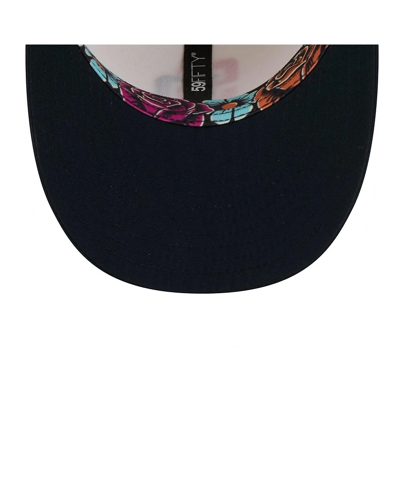 New Era Men's Cream/Obsidian San Diego Padres 2026 City Connect Low Profile 59FIFTY Fitted Hat