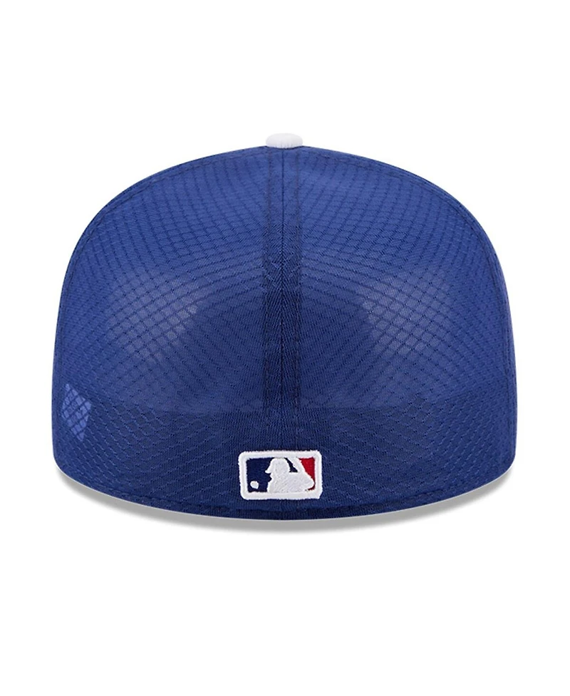 New Era Men's Royal Los Angeles Dodgers 2026 Batting Practice 59FIFTY Fitted Hat