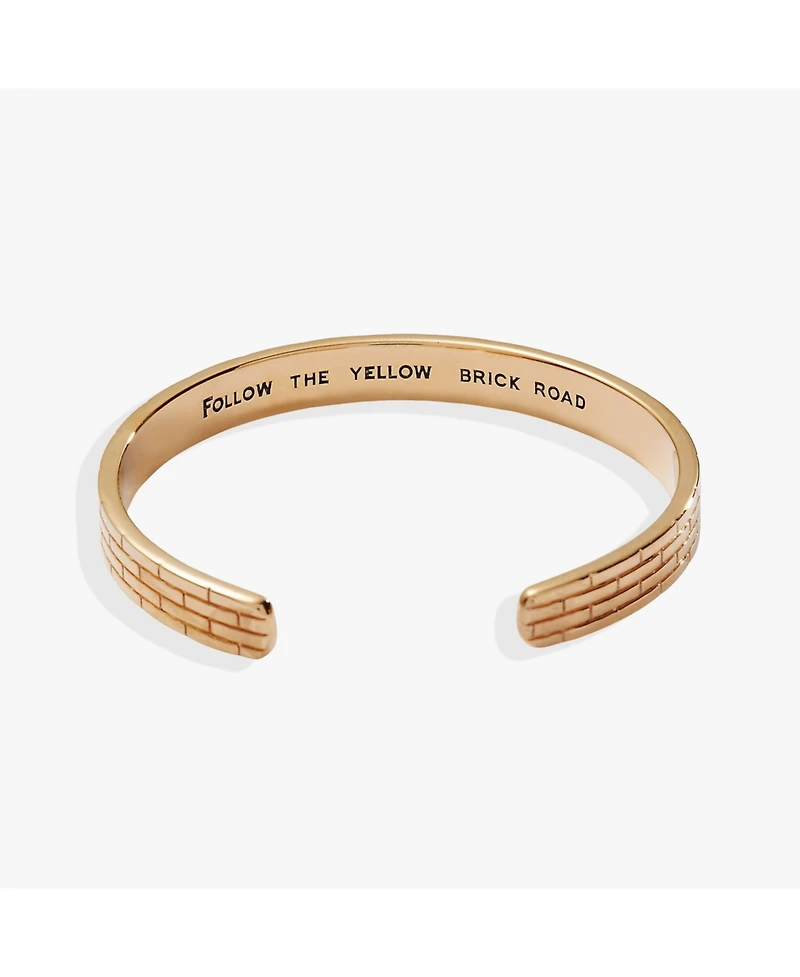 Alex and Ani The Wizard of Oz Yellow Brick Road Cuff Bracelet