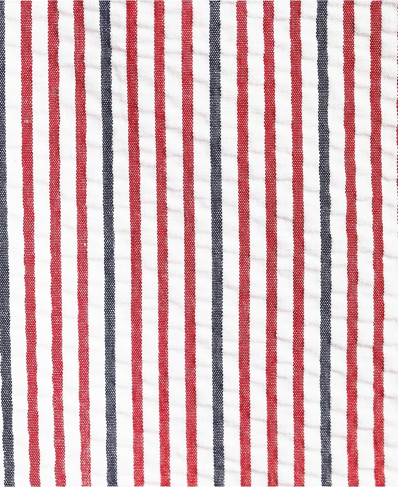 Lands' End Men's Short Sleeve Seersucker Shirt