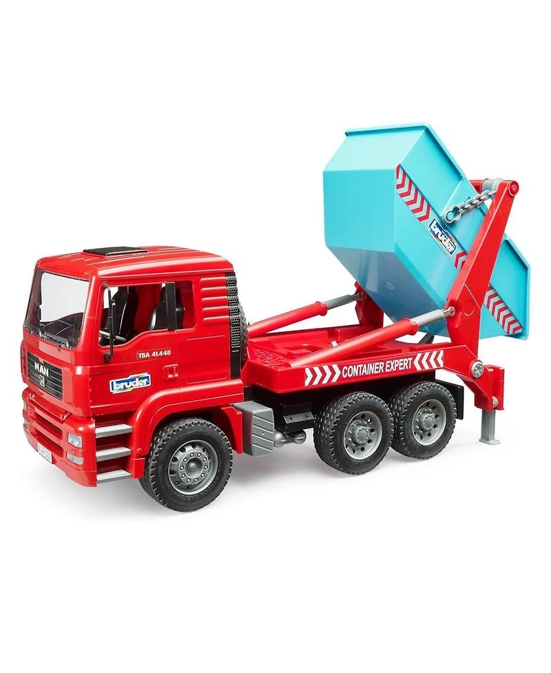 Bruder 1/16 Man Tga Skip Loader Container Truck