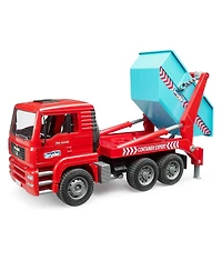 Bruder 1/16 Man Tga Skip Loader Container Truck