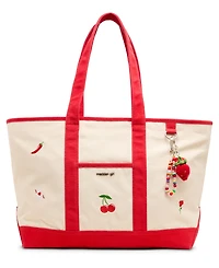 Madden Girl Romain Extra-Large Canvas Tote Handbag