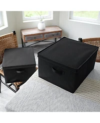 Household Essentials Jumbo Fabric Storage Bins 2 Pack.